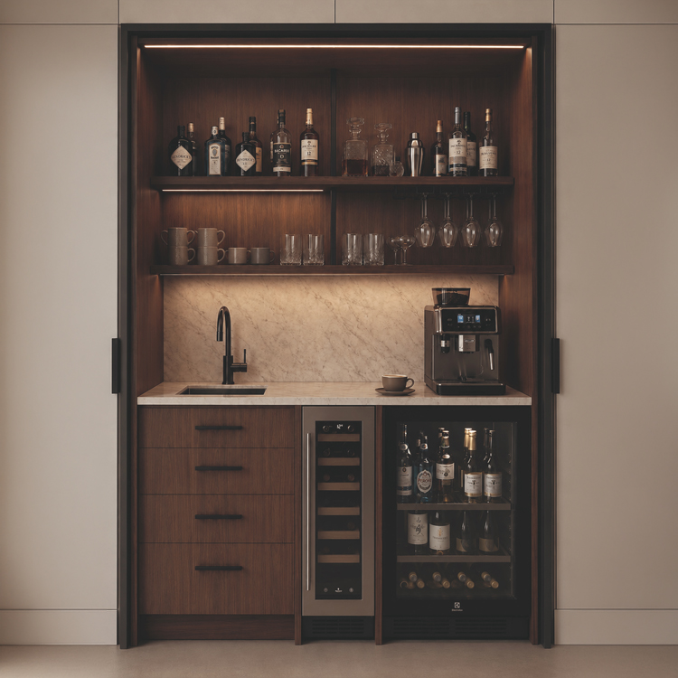Pivora used to hide mini bar